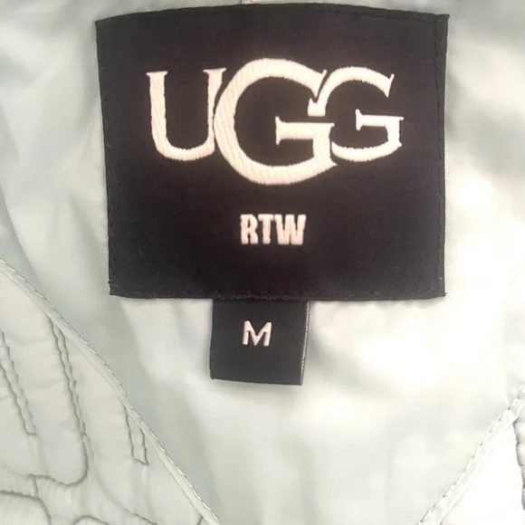 UGG Gray Teddy Jacket Plush Oversized Design - Picture 6 of 7